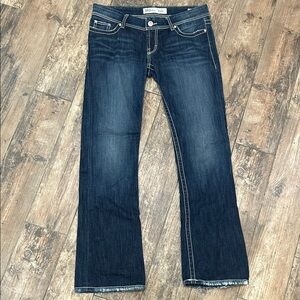 BKE Dark Indigo Boot Cut Jeans